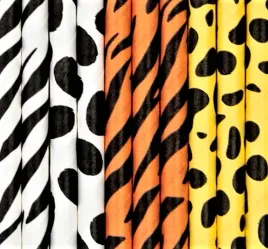 slomki-papierowe-rurki-zwierzatka-safari-urodziny-zoo-10szt