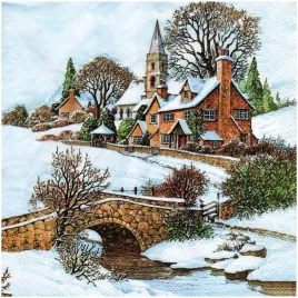 serwetka-do-decoupage-33x33cm-snowy-winter-view-zimowa-wioska