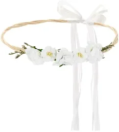 wianek-z-kwiatami-i-ze-wstazka-bialy-regulowany