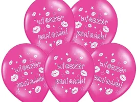 balon-wieczor-panienski-rozowy-30-cm-balony-5szt