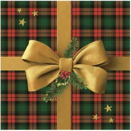 serwetki-swiateczne-boze-narodzenie-zlota-kokarda-prezent-33x33cm-20szt