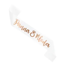 szarfa-panna-mloda-biala-160-cm-napis-rozowe-zloto