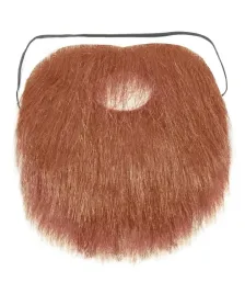 broda-sztuczna-przebranie-halloween-karnawal-brazowa