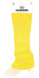 ocieplacze-na-nogi-getry-zolte-disco-lata-80-35cm-2szt-retro