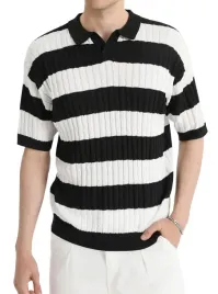 hypestfit-meska-koszulka-polo-z-krotkim-rekawem-w-paski-elegancka-czarna-m