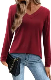 amoretu-damska-bluzka-na-dlugi-rekaw-dekolt-w-serek-elegancka-czerwona-l