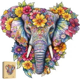 puzzle-drewniane-dla-dzieci-doroslych-265-elementow-kolorowy-slon