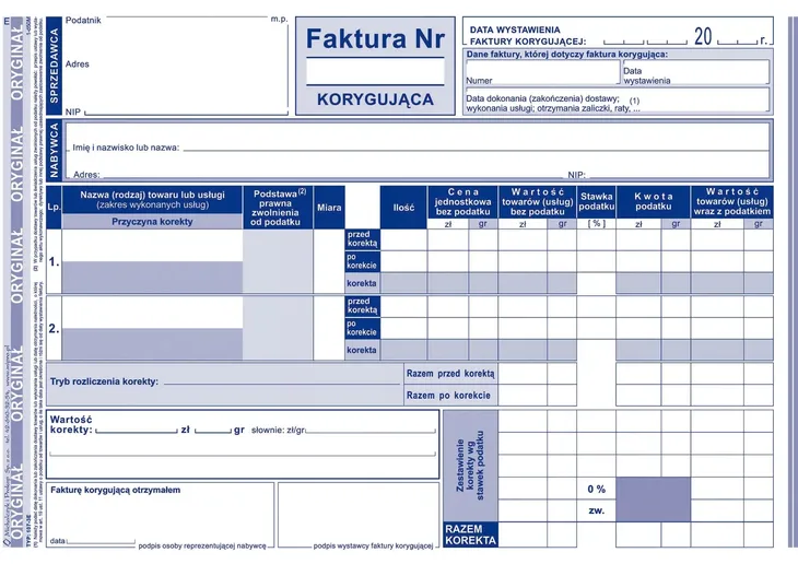 faktura-a5-korygujaca-oryginal-kopia-107-3e-waga-z-opakowaniem-0-2-kg