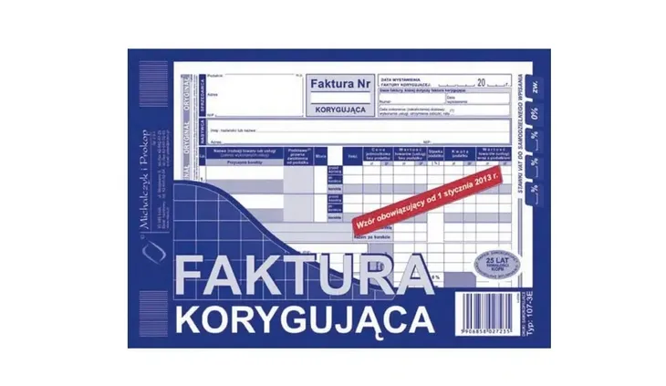 faktura-a5-korygujaca-oryginal-kopia-107-3e-kod-producenta-107-3e