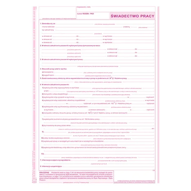 swiadectwo-pracy-a4-oryginal-kopia-501-1-liczba-kartek-40