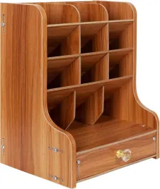 wielofunkcyjny-drewniany-organizer-na-biurko-z-szuflada-20x15x25-cm