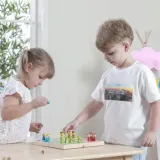 viga-drewniana-gra-ludo-chinczyk-stan-nowy