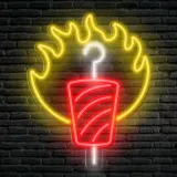 neon-led-dekoracja-scienna-kebab-48x60-plexi-stan-nowy