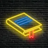 neon-led-dekoracja-scienna-biblioteka-55x40-plexi-stan-nowy