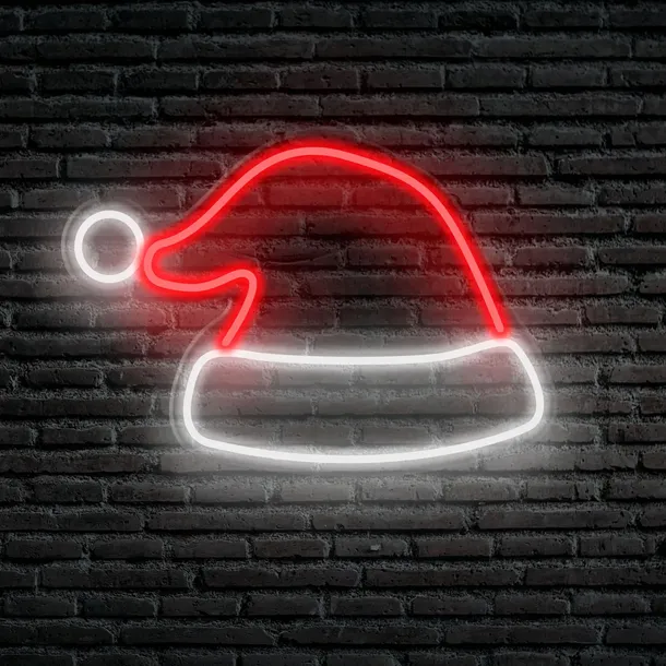 neon-led-dekoracja-scienna-czapka-55x38-plexi-stan-nowy