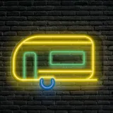neon-led-dekoracja-scienna-kemping-60x37-plexi-stan-nowy
