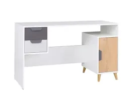 biurko-joker-13-szerokosc-130-cm-bialy-grafit-szary-dab-lefkas
