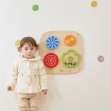 viga-drewniany-panel-scienny-wirujace-wzory-stan-nowy