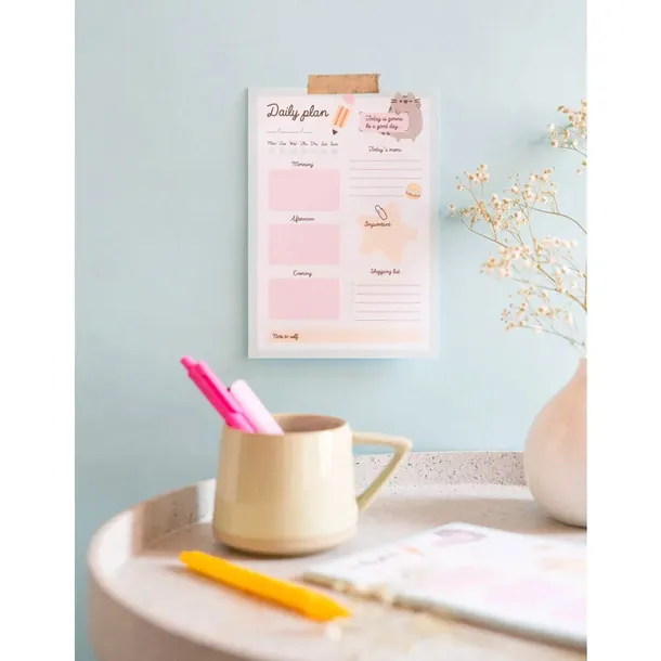 pushen-cat-notes-planner-dzienny-foodie-stan-nowy-marka-inna