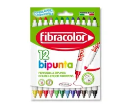 pisaki-bipunta-12kol-dwustronne-fibracolor