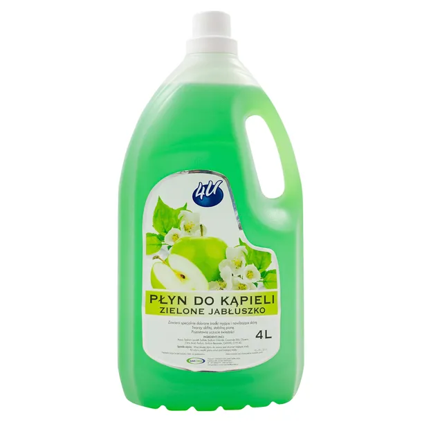 4U Płyn do kąpieli Zielone Jabłuszko 4000 ml