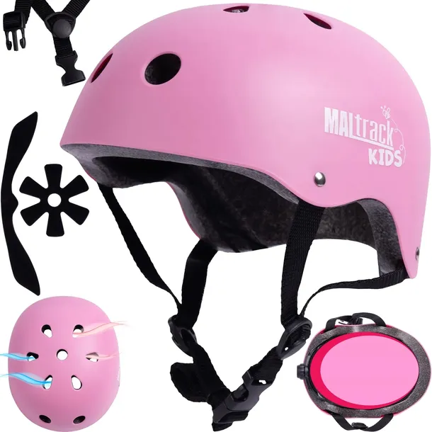 KASK DLA DZIECKA DZIECIĘCY REGULOWANY 48-54 CM NA ROWER