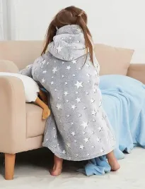 bluza-z-kapturem-dla-dzieci-2-6lat-ciepla-flanelowa-szara-w-gwiazdy