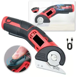 akumulatorowe-nozyczki-elektryczne-do-kartonu-tkaniny-podwojny-przelacznik