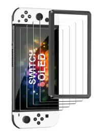 4x-szklo-hartowane-nintendo-switch-oled-zestaw-ramka-montazowa