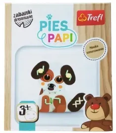trefl-drewniany-piesek-nauka-sznurowania-61129