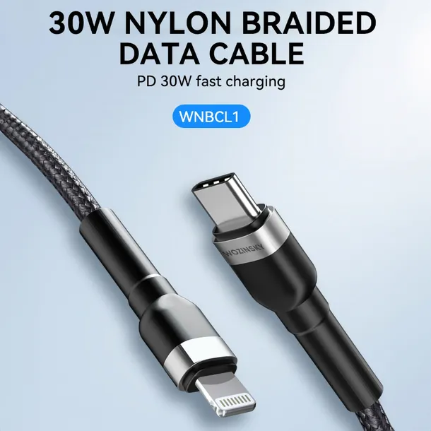 kabel-przewod-do-iphone-usb-c-lightning-pd-30w-1m-czarny-stan-nowy-zlacza-usb-inne-zlacze