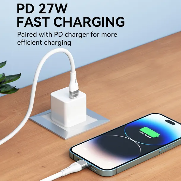 kabel-przewod-do-iphone-usb-c-lightning-pd-27w-1m-bialy-zlacza-usb-inne-zlacze-stan-nowy