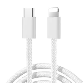 kabel-przewod-w-oplocie-usb-c-iphone-lightning-30w-1m-bialy