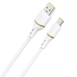 kabel-przewod-silikonowy-usb-a-usb-c-5a-1m-bialy