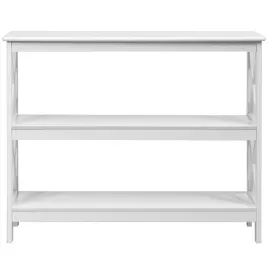 konsola-costway-bialy-matowe-100-x-80-x-33cm