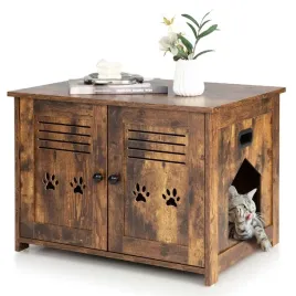 domek-dla-kota-costway-brazowy-prostokatny-515-cm-x-70-cm-x-505-cm