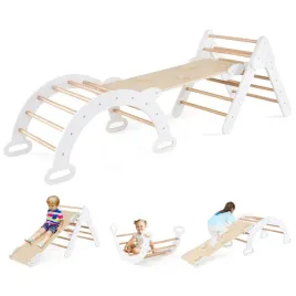 drewniany-plac-zabaw-dla-dzieci-trojkat-wspinaczkowy-3w1