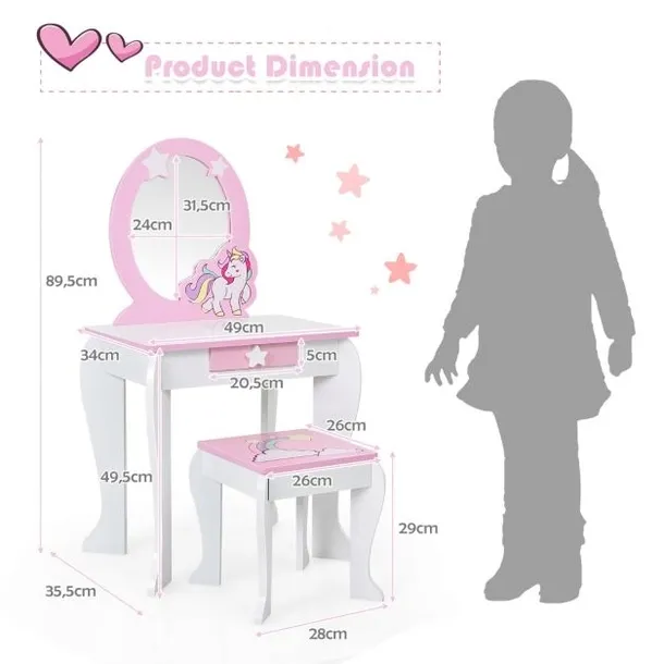 toaletka-dziecieca-costway-plec-dziewczynki