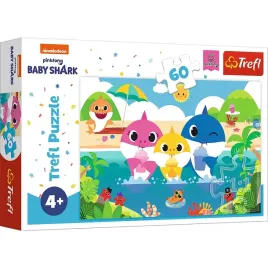 trefl-puzzle-60-el-baby-shark-rodzina-rekinow