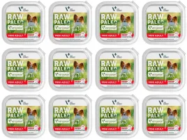 vetexpert-raw-paleo-pate-mini-adult-beef-12-x-150g