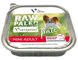 vetexpert-raw-paleo-pate-mini-adult-beef-150-g