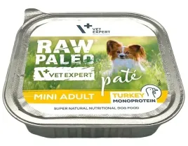 vetexpert-raw-paleo-pate-mini-adult-turkey-150-g