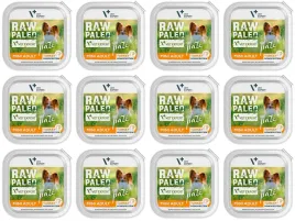 vetexpert-raw-paleo-pate-mini-adult-turkey-12x150g