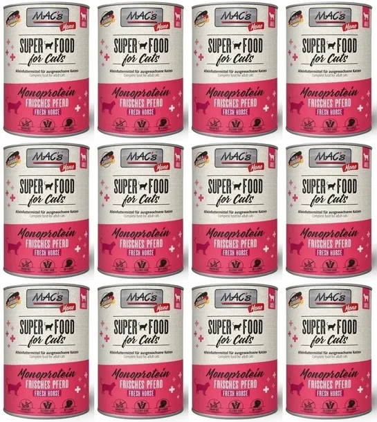 MAC's Cat Monoprotein Konina 6 x 400 g