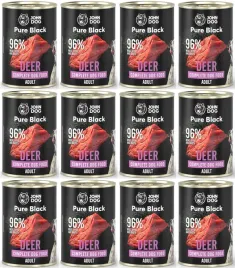 john-dog-pure-black-adult-deer-12-x-400-g