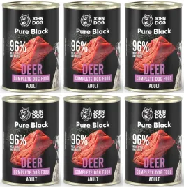 john-dog-pure-black-adult-deer-6-x-400-g