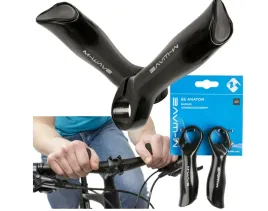 m-wave-rowerowe-rogi-kierownicy-aluminiowe-czarne-2-sztuki