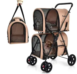 wozek-costway-bezowy-rozm-s-m-51-x-107-x-68-cm