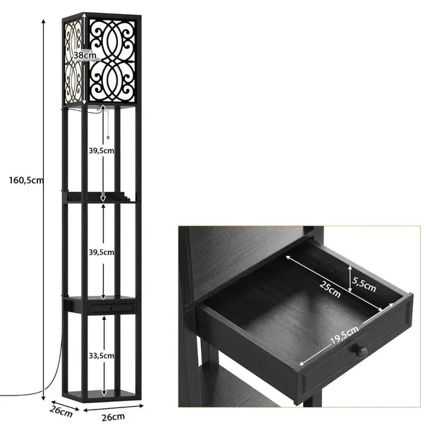 lampa-podlogowa-costway-e27-40-w-czarny-kolor-czarny