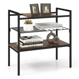 stolik-kawowy-costway-prostokatny-60-x-335-x-61cm-dab-rustykalny